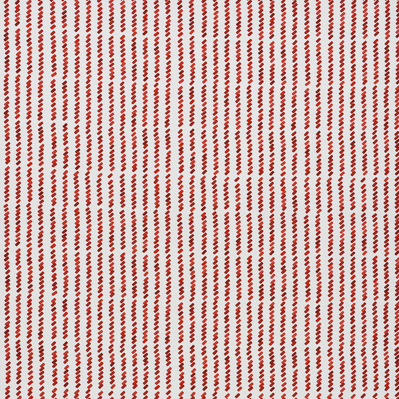 Tic For Tac Red 176540 by Schumacher Fabric David-Kaihoi 55% Linen, 45% Cotton - Horizontal: 6.75 and Vertical: 11.75 55.5 - Fabric Carolina -
