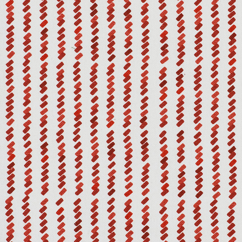 Tic For Tac Red 176540 by Schumacher Fabric DAVID KAIHOI See Sample UNITED STATES OF AMERICA - </p><p>Repeat: Horizontal: 6 3/4" (17CM) and Vertical: 11 3/4" (30CM) 55 1/2" (141CM) - Fabric Carolina -