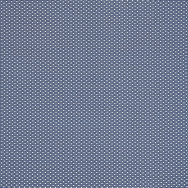 Queen B Ii Navy 176564 by Schumacher Fabric INDOOR/OUTDOOR STUDIO BON See Sample UNITED STATES OF AMERICA MEDIUM </p><p>Repeat: Horizontal: 1 1/4" (3CM) and Vertical: 7/8" (2CM) 54" (137CM) - Fabric Carolina -