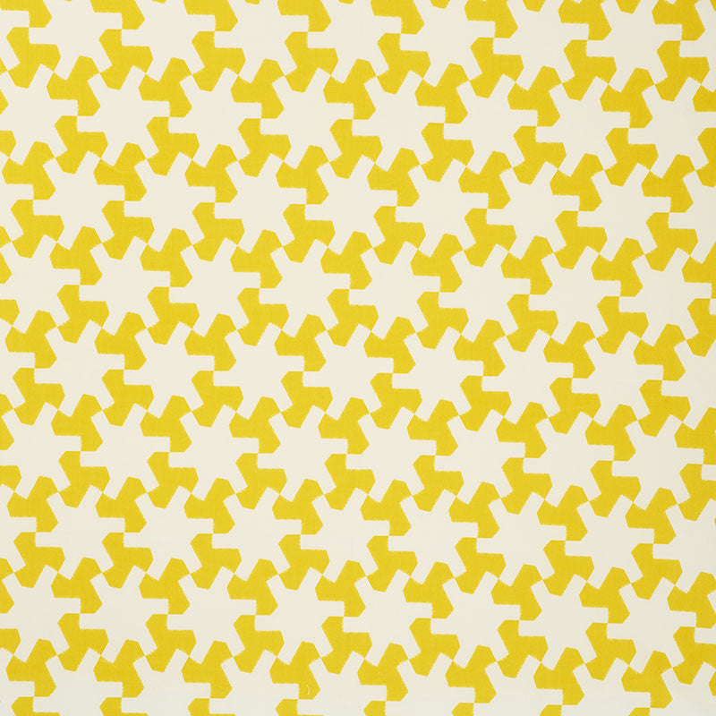 Setareh Ii Yellow 176610 by Schumacher Fabric INDOOR/OUTDOOR STUDIO BON See Sample UNITED STATES OF AMERICA MEDIUM </p><p>Repeat: Horizontal: 6" (15CM) and Vertical: 11 1/4" (29CM) 54" (137CM) - Fabric Carolina -