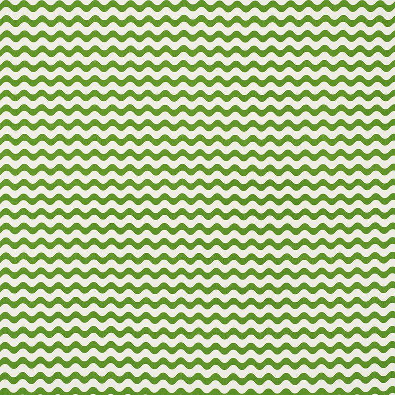 Ric Rac Ii Green 176621 by Schumacher Fabric INDOOR/OUTDOOR STUDIO BON See Sample UNITED STATES OF AMERICA MEDIUM </p><p>Repeat: Horizontal: 2" (5CM) and Vertical: 1 3/4" (4CM) 54" (137CM) - Fabric Carolina -