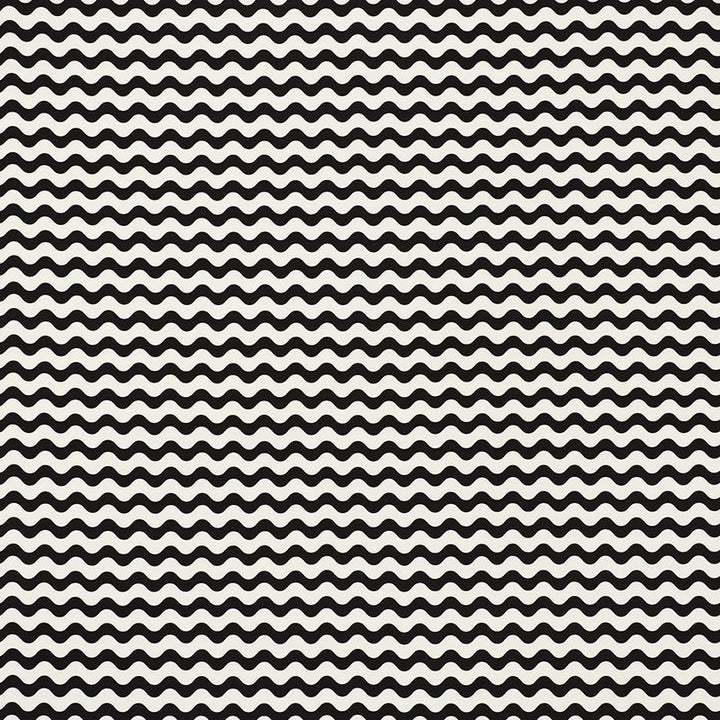 Ric Rac Ii Black 176624 by Schumacher Designer Fabric INDOOR/OUTDOOR STUDIO BON See Sample UNITED STATES OF AMERICA MEDIUM </p><p>Repeat: Horizontal: 2" (5CM) and Vertical: 1 3/4" (4CM) 54" (137CM) - Swanky Fabrics -