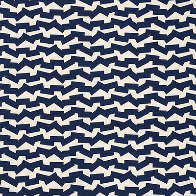 Jumble II Navy 176671 by Schumacher Fabric Indooroutdoor-By-Studio-Bon 100% Acrylic Wyzenbeek 15,000 Horizontal: 18 and Vertical: 6.25 54 - Fabric Carolina -