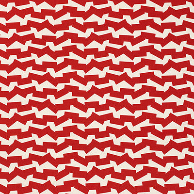 Jumble II Red 176672 by Schumacher Fabric Indooroutdoor-By-Studio-Bon 100% Acrylic Wyzenbeek 15,000 Horizontal: 18 and Vertical: 6.25 54 - Fabric Carolina -