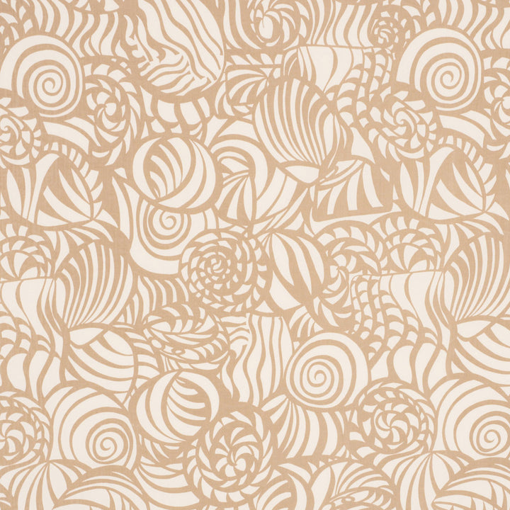 Seashells Sand 176680 by Schumacher Fabric ESSENTIALS: INDOOR/OUTDOOR PRINTS & WOVENS ACRYLIC PLAIN WEAVE 100% UNITED STATES OF AMERICA </p><p>Repeat: Horizontal: 26 3/4" (68CM) and Vertical: 38" (97CM) 54 - Fabric Carolina -