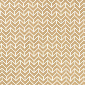 Chevron Sand 176690 by Schumacher Fabric