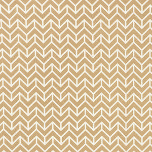 Chevron Sand 176690 by Schumacher Fabric