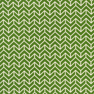 Chevron Green 176691 by Schumacher Fabric