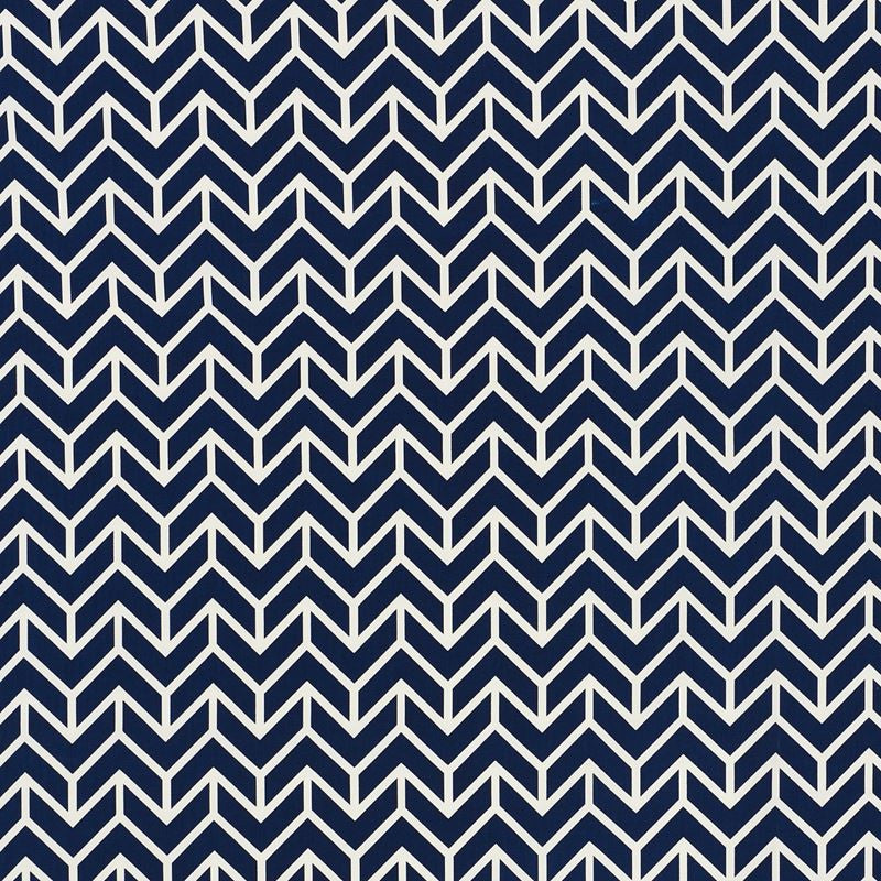 Chevron Navy 176692 by Schumacher Fabric Indooroutdoor-Prints-Wovens 100% Acrylic - Horizontal: 3.25 and Vertical: 3 54 - Fabric Carolina -