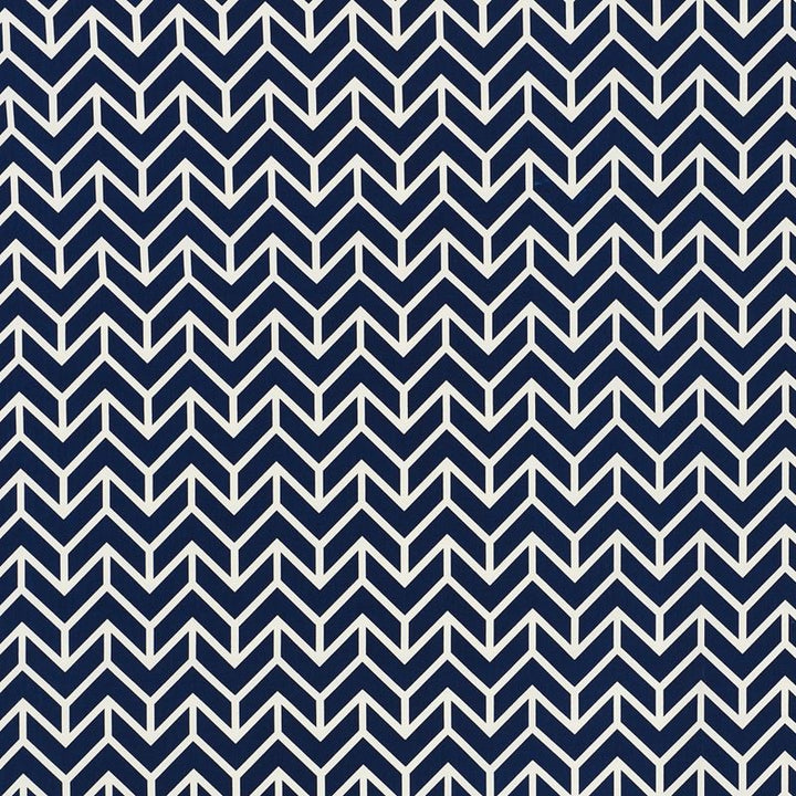 Chevron Navy 176692 by Schumacher Fabric Indooroutdoor-Prints-Wovens 100% Acrylic - Horizontal: 3.25 and Vertical: 3 54 - Fabric Carolina -