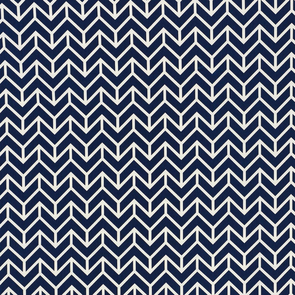 Chevron Navy 176692 by Schumacher Fabric ESSENTIALS: INDOOR/OUTDOOR PRINTS & WOVENS ACRYLIC PLAIN WEAVE 100% UNITED STATES OF AMERICA </p><p>Repeat: Horizontal: 3 1/4" (8CM) and Vertical: 3" (8CM) 54 - Fabric Carolina -
