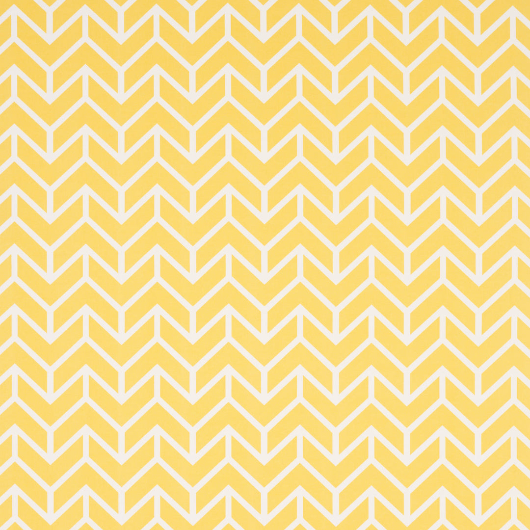 Chevron Indoor/Outdoor - Yellow by Schumacher Fabric