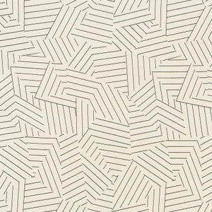 Deconstructed Stripe Ii Black 176700 by Schumacher Fabric