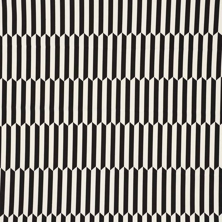 Maxwell II Black 176721 by Schumacher Fabric Indooroutdoor-Prints-Wovens 100% Acrylic - Horizontal: 6 and Vertical: 18 54 - Fabric Carolina -