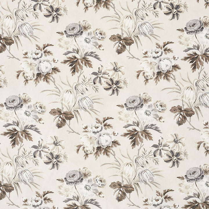 Cecil Chintz Grisaille 176810 by Schumacher Fabric VOGUE LIVING COTTON 100% FRANCE MARTINDALE 25,000 </p><p>Repeat: Horizontal: 16 1/4" (41CM) and Vertical: 20 1/4" (51CM) 53.5 - Fabric Carolina -