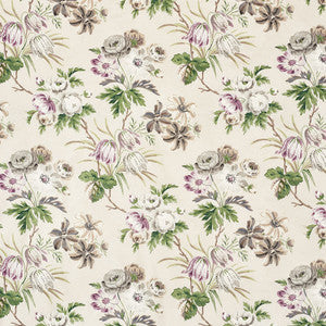 Cecil Chintz Wisteria 176811 by Schumacher Fabric