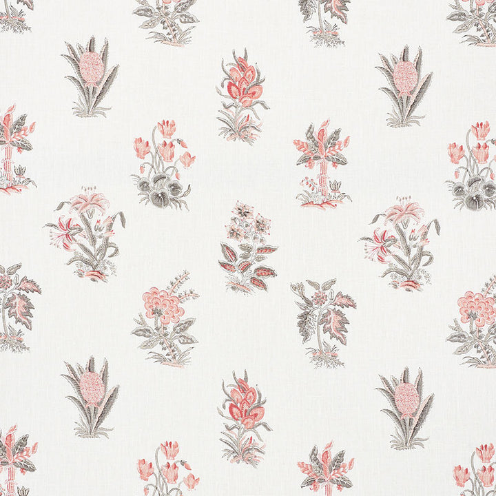 Bunny Rose 176831 by Schumacher Fabric VOGUE LIVING LINEN 100% THAILAND </p><p>Repeat: Horizontal: 18" (46CM) and Vertical: 18" (46CM) 54 - Fabric Carolina -