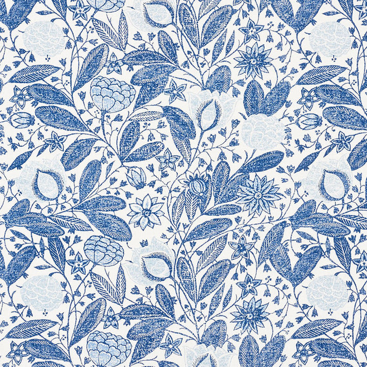 Gloria Delft 176842 by Schumacher Fabric VOGUE LIVING LINEN 90% NYLON 10% UNITED KINGDOM </p><p>Repeat: Horizontal: 18" (46CM) and Vertical: 16" (41CM) 54 - Fabric Carolina -