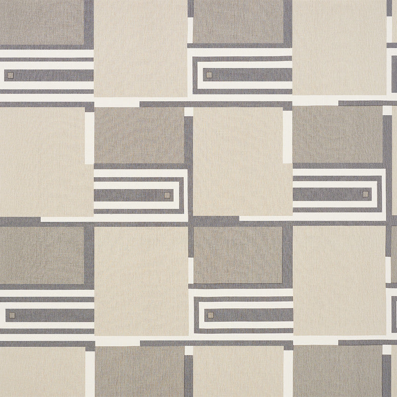 Design 101 Neutral 176861 by Schumacher Fabric Applied-Architecture 100% Linen Wyzenbeek 15,000 Horizontal: 24.25 and Vertical: 30 53.5 - Fabric Carolina -