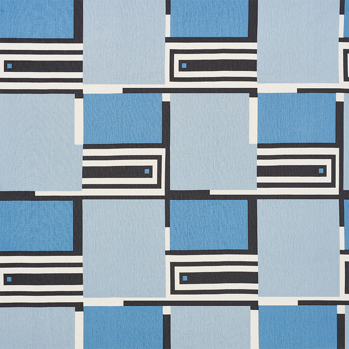 Design 101 Blues 176862 by Schumacher Fabric APPLIED ARCHITECTURE See Sample BELGIUM HEAVY DUTY </p><p>Repeat: Horizontal: 24 1/4" (62CM) and Vertical: 30" (76CM) 53 1/2" (136CM) - Fabric Carolina -