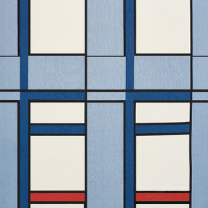 Design 103 Blue & Red 176880 by Schumacher Fabric