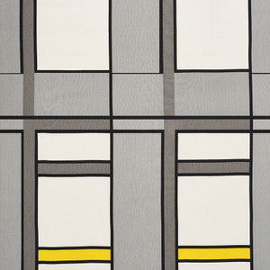 Design 103 Grey & Yellow 176881 by Schumacher Fabric