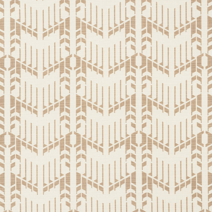 Price House Print Sand 176890 by Schumacher Fabric Applied-Architecture 55% Linen, 45% Cotton Wyzenbeek 15,000 Horizontal: 6 and Vertical: 7 54 - Fabric Carolina -