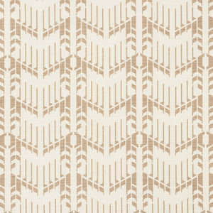 Price House Print Sand 176890 by Schumacher Fabric