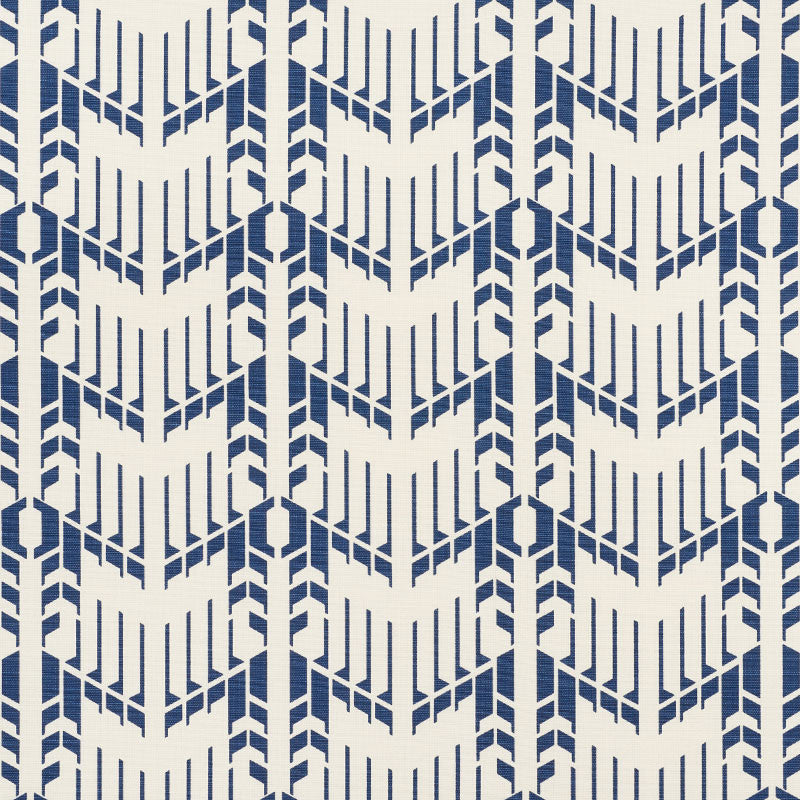 Price House Print Blue 176892 by Schumacher Fabric APPLIED ARCHITECTURE LINEN 55% COTTON 45% BELGIUM WYZENBEEK 15,000 </p><p>Repeat: Horizontal: 6" (15CM) and Vertical: 7" (18CM) 54 - Fabric Carolina -