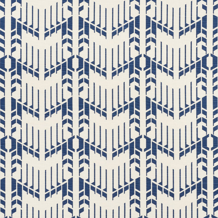 Price House Print Blue 176892 by Schumacher Fabric APPLIED ARCHITECTURE LINEN 55% COTTON 45% BELGIUM WYZENBEEK 15,000 </p><p>Repeat: Horizontal: 6" (15CM) and Vertical: 7" (18CM) 54 - Fabric Carolina -