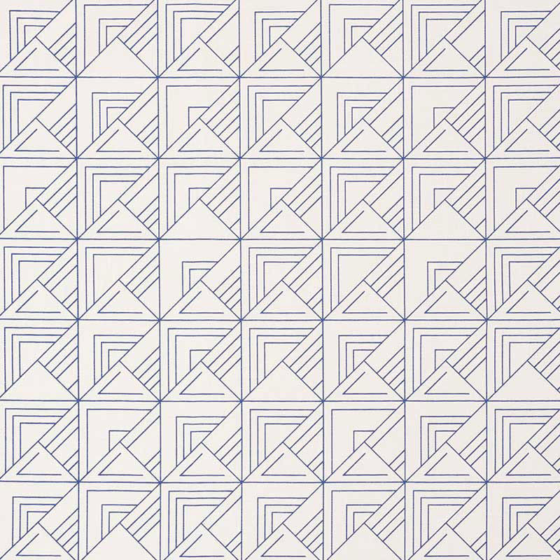 St. Marks Print Blue 176912 by Schumacher Fabric Schumacher Fabric St. Marks Print Blue 176912Fabric </p><p>Repeat: H: , V: - Fabric Carolina -
