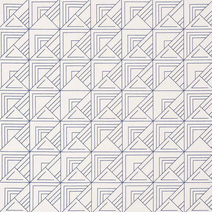 St. Marks Print Blue 176912 by Schumacher Fabric Schumacher Fabric St. Marks Print Blue 176912Fabric </p><p>Repeat: H: , V: - Fabric Carolina -