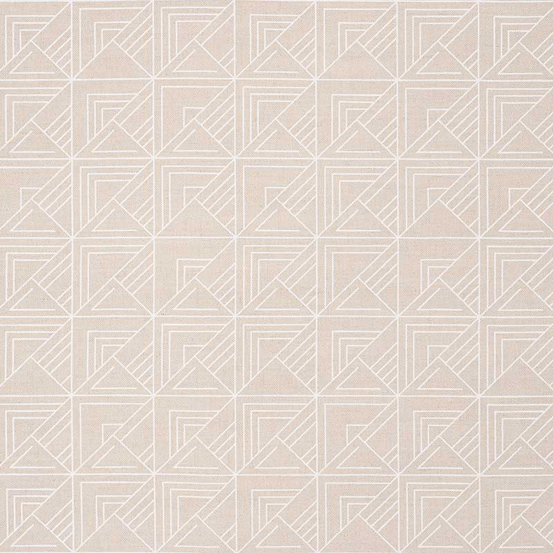 St. Marks Print Sand 176913 by Schumacher Fabric Applied-Architecture 55% Linen, 45% Cotton Wyzenbeek 15,000 Horizontal: 9 and Vertical: 17.5 54 - Fabric Carolina -