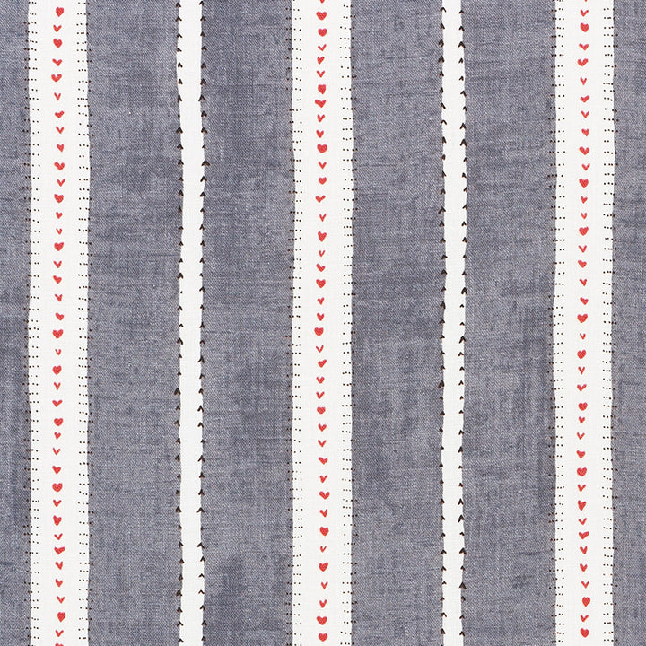 Amour Charcoal 176942 by Schumacher Fabric French-Revolution 100% Linen Martindale 13,000 Horizontal: 8.875 and Vertical: 10.25 53.75 - Fabric Carolina -