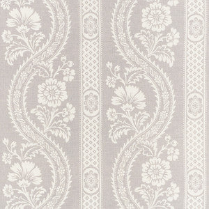 Versailles Grey 176951 by Schumacher Fabric