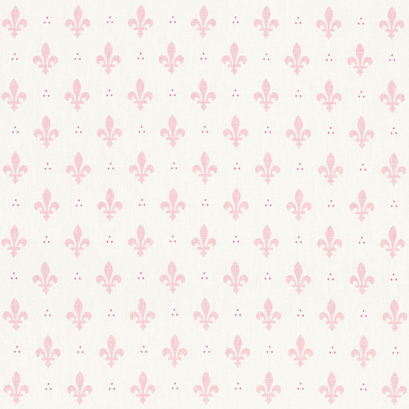 Fleur De Lis Blush 176963 by Schumacher Designer Fabric FRENCH REVOLUTION See Sample BELGIUM MEDIUM DUTY </p><p>Repeat: Horizontal: 2" (5CM) and Vertical: 2 1/2" (6CM) 54" (137CM) - Swanky Fabrics -