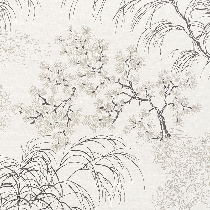 Mori Neutral 177021 by Schumacher Fabric MINGEI See Sample CHINA MEDIUM DUTY </p><p>Repeat: Horizontal: 53 1/2" (136CM) and Vertical: 35 1/2" (90CM) 53 1/2" (136CM) - Fabric Carolina -