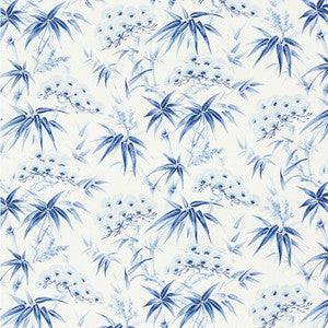 Arita Floral Porcelain 177040 by Schumacher Fabric