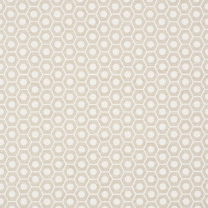 Queen B Flax 177072 by Schumacher Fabric