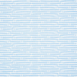 Dot Dash Sky 177100 by Schumacher Fabric