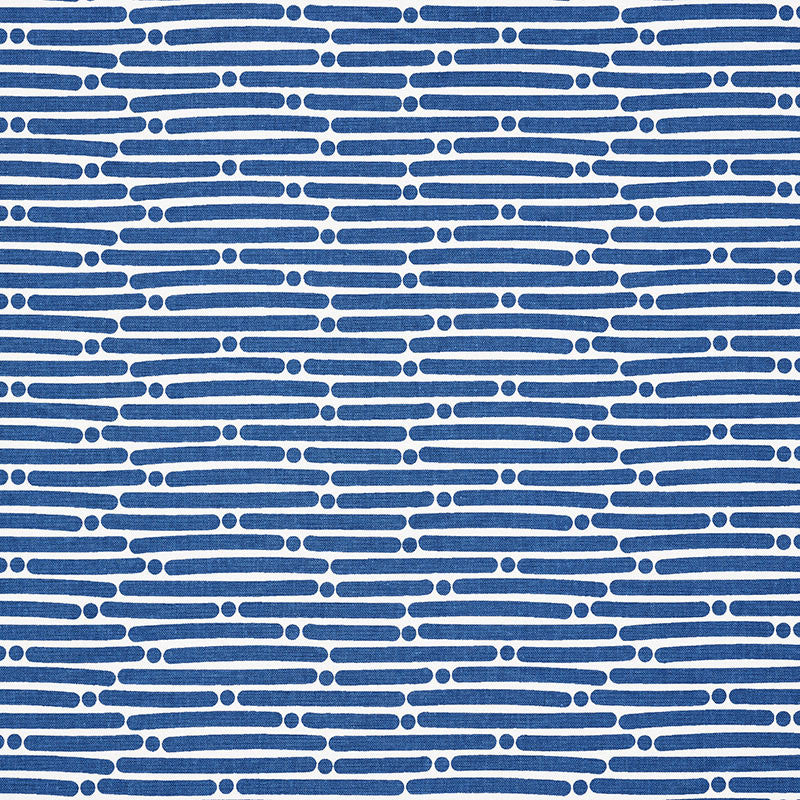Dot Dash Navy 177101 by Schumacher Fabric Schumacher Fabric Dot Dash Navy 177101Fabric COTTON DUCK 100% TURKEY </p><p>Repeat: H: HORZ. 9" (23CM) , V: VERT. 1 1/2" (4CM) 53.75 - Fabric Carolina -