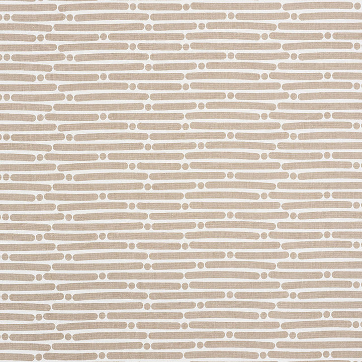 Dot Dash Sand 177103 by Schumacher Fabric PRINTS BY STUDIO BON See Sample TURKEY HEAVY </p><p>Repeat: Horizontal: 9" (23CM) and Vertical: 1 1/2" (4CM) 53 3/4" (137CM) - Fabric Carolina -
