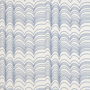 Richter Blue 177110 by Schumacher Fabric