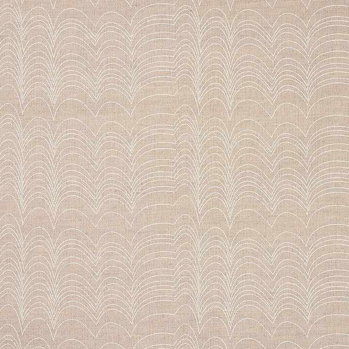 Richter Ivory & Natural 177113 by Schumacher Fabric PRINTS BY STUDIO BON LINEN 55% COTTON 45% BELGIUM </p><p>Repeat: Horizontal: 10 3/4" (27CM) and Vertical: 6 3/4" (17CM) 54 - Fabric Carolina -