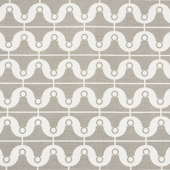 London Bridge Taupe 177131 by Schumacher Fabric Schumacher Fabric London Bridge Taupe 177131Fabric LINEN 55% BELGIUM </p><p>Repeat: H: HORZ. 3 1/2" (9CM) , V: VERT. 6 1/2" (17CM) 54 - Fabric Carolina -