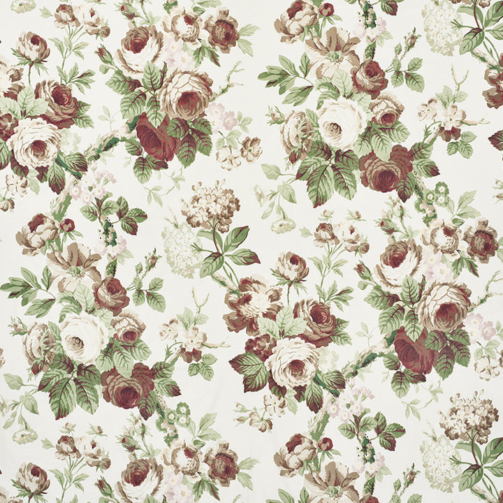 Nancy Grisaille 177201 by Schumacher Fabric Vogue-Living 100% Cotton - Horizontal: 25 and Vertical: 41 52.5 - Fabric Carolina -