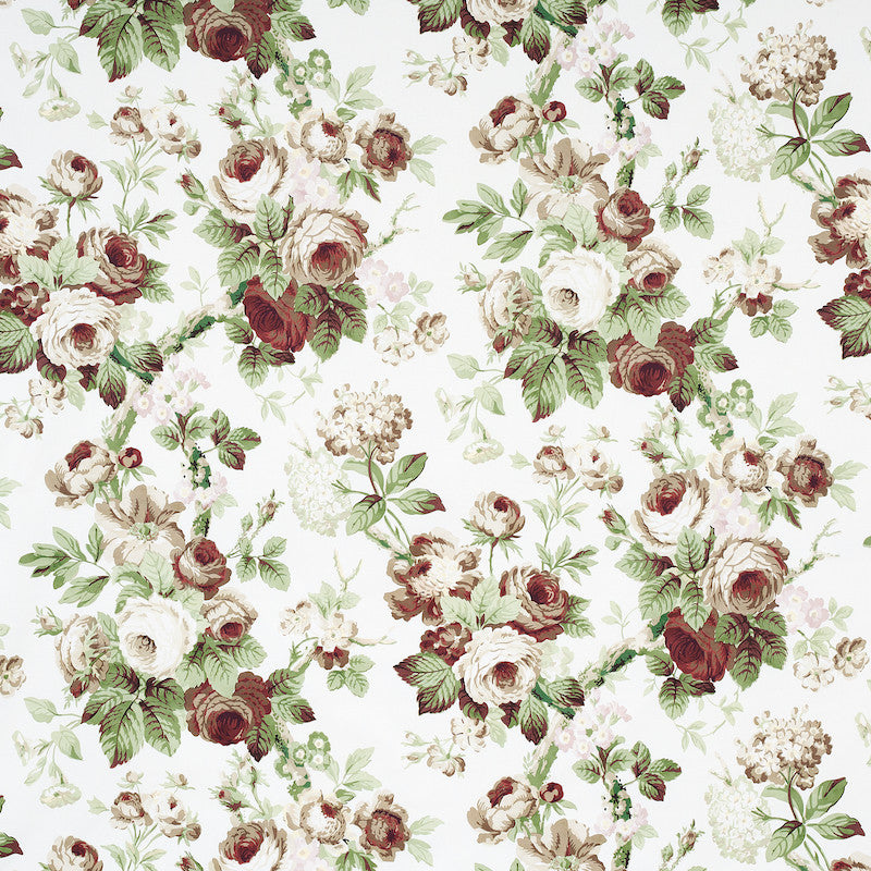 Nancy Grisaille 177201 by Schumacher Fabric VOGUE LIVING COTTON 100% FRANCE </p><p>Repeat: Horizontal: 25" (64CM) and Vertical: 41" (104CM) 52.5 - Fabric Carolina -
