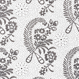 Millicent Blackwork 177211 by Schumacher Fabric