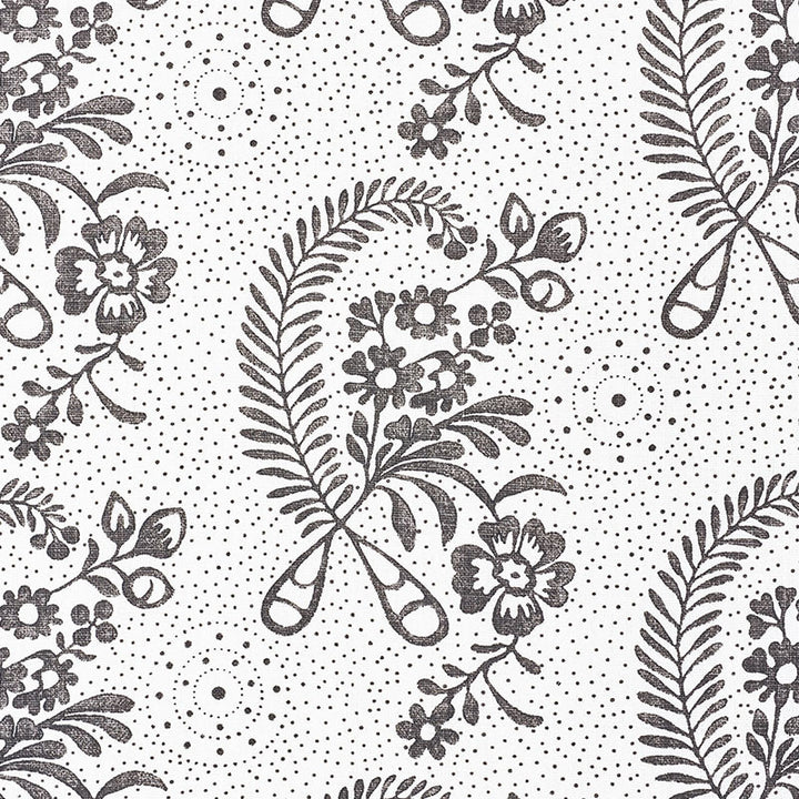 Millicent Blackwork 177211 by Schumacher Fabric VOGUE LIVING See Sample THAILAND MEDIUM DUTY </p><p>Repeat: Horizontal: 13 1/4" (34CM) and Vertical: 10 1/8" (26CM) 54" (137CM) - Fabric Carolina -