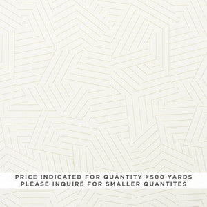 Deconstructed Stripe Contract Natural 177220 by Schumacher Fabric
